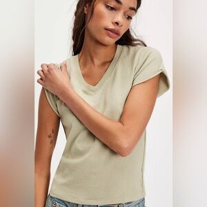 We The Free One That Got Away Tee Light Green Short Sleeve